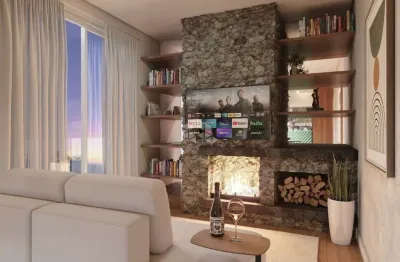 Apartamento de 1 quarto (suíte), 45,04m², 1 vaga no bairro pórtico em gramado