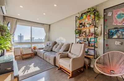 Apartamento dois dormitórios/quartos com duas vagas e churrasqueira no jardim botânico