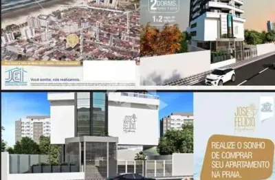 Apartamento novo na praia. 02 dorms. (01 suite) 02 vagas, sacada gourmet. vl mirim / praia grande sp.