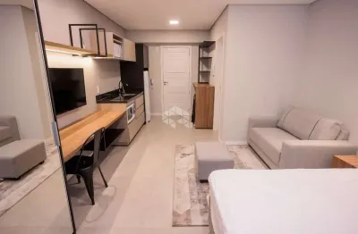 Apartamento jk / stúdio 24,7m² - mobiliado junto a feevale em novo hamburgo