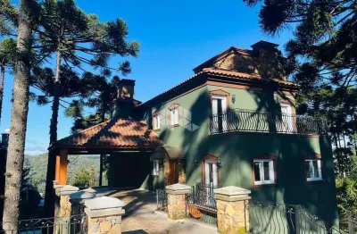 Casa 5 suítes, 567m² privativos, no condomínio aspen mountain, em gramado
