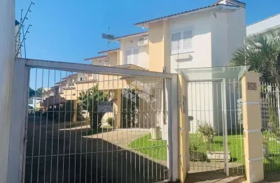 Sobrado 2 dormitórios mobiliado, com sacada e churrasqueira - nossa senhora das graças