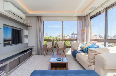 Apartamento à venda com 03 dormitórios / quartos com 01 suíte na rua múcio teixeira no bairro menino deus em porto alegre / rs.