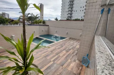Apartamento a venda na praia grande, bairro mirim, com 2 quartos e 1 vaga