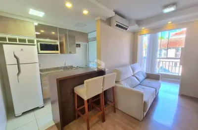 Apartamento 2 dormitorios, semi mobiliado, churrasqueira no bairro teresópolis.