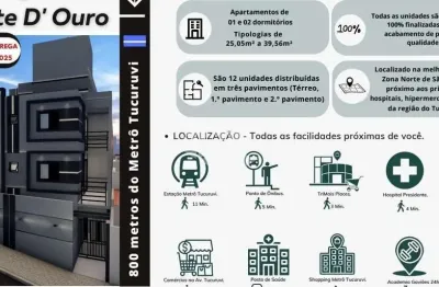 Apartamento com 2 quartos à venda na Rua Monte D'Ouro, 205, Vila Gustavo, São Paulo