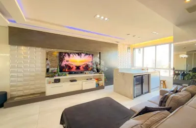 Apartamento alto padrão | 3 dormitórios (transformado em 2 com living estendido) | suíte | 2 vagas | condomínio happiness - centro de canoas