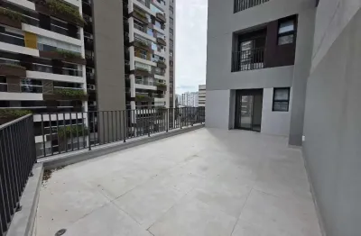 Apartamento a venda com 2 quartos sendo 2 suítes, varanda e sala ampla e com grande terraço