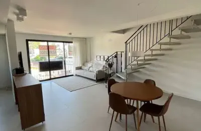 Apartamento com 2 dormitórios (2 suítes) +lavabo, finamente mobiliado no joão paulo - florianópolis/sc