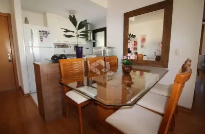 Apartamento semimobiliado com 2 dormitórios, sendo 1 suíte no bairro passo da areia em porto alegre.