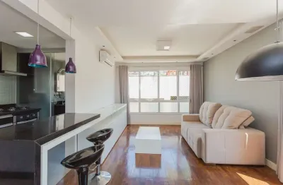 Apartamento com 75m² com 2 dormitórios, 1 suíte e 1 vaga coberta e escriturada - auxiliadora