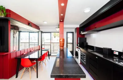 Apartamento semi mobiliado com suíte no ultimo andar com vista livre