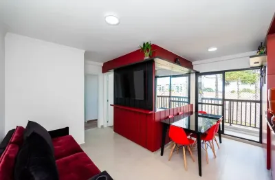 Apartamento semi mobiliado com suíte no ultimo andar com vista livre