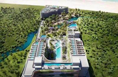 Flat com 1 quarto à venda na Avenida Oceano Atlântico, 400, Ponta de Campina, Cabedelo