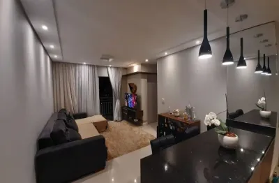 Excelente apartamento mobiliado para locação em condomínio com lazer completo!