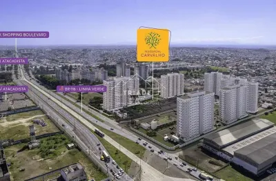 Apartamento com 2 quartos à venda na Rodovia BR-116, 18727, Pinheirinho, Curitiba