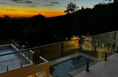Casa em  condomínio 300m²  4 suítes 5 vagas   atibaia   são paulo