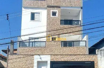 Apartamento com 2 dormitórios à venda, 61 m² por r$ 390.000,00 - vila bela vista - santo andré/sp