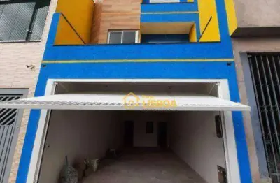Sobrado com 2 dormitórios à venda, 210 m² por r$ 450.000,00 - condomínio maracanã - santo andré/sp