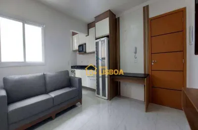 Apartamento com 2 dormitórios à venda, 55 m² por r$ 375.000,00 - campestre - santo andré/sp