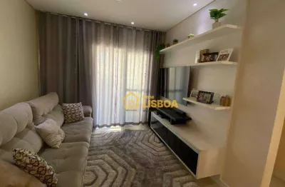 Apartamento com 2 dormitórios à venda, 63 m² por r$ 559.000,00 - campestre - santo andré/sp