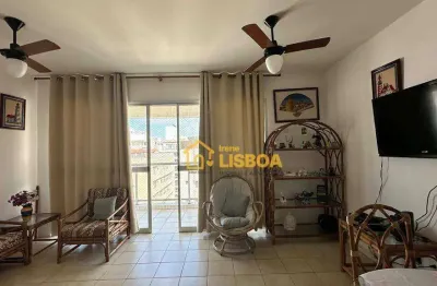Apartamento com 3 dormitórios à venda, 110 m² por r$ 590.000,00 - pitangueiras - guarujá/sp