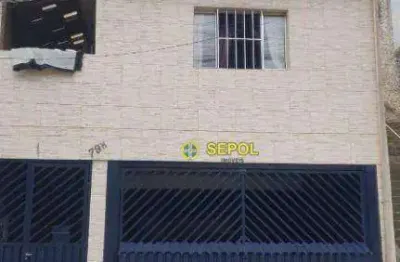 Sobrado com 1 dormitório para alugar, 50 m² por r$ 700,00/mês - jardim tietê - são paulo/sp