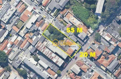 Terreno à venda, 1100 m² por r$ 3.300.000,02 - vila alpina - são paulo/sp