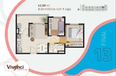 Apartamento garden com 2 dormitórios à venda, 43 m² por r$ 313.449 - jardim egle - são paulo/sp