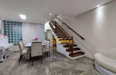 Sobrado com 3 dormitórios à venda, 250 m² por r$ 589.900,00 - parque são rafael - são paulo/sp