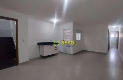 Apartamento com 2 dormitórios para alugar, 58 m² por r$ 2.715,00 - jardim utinga - santo andré/sp