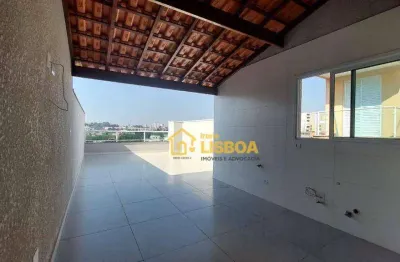 Cobertura à venda, 114 m² por r$ 578.000,00 - santa maria - santo andré/sp