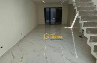 Sobrado à venda, 135 m² por r$ 1.350.000,00 - vila bastos - santo andré/sp