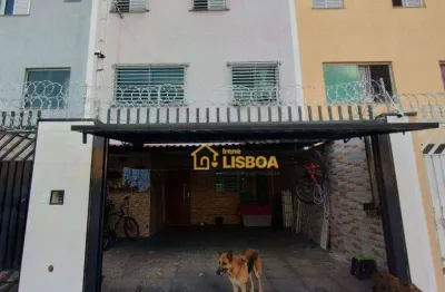 Sobrado à venda, 110 m² por r$ 649.000,00 - vila pires - santo andré/sp