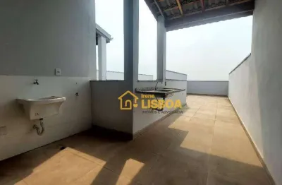 Cobertura à venda, 86 m² por r$ 414.000,00 - parque das nações - santo andré/sp