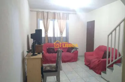 Sobrado com 3 dormitórios à venda, 130 m² por r$ 320.000,00 - jardim rodolfo pirani - são paulo/sp