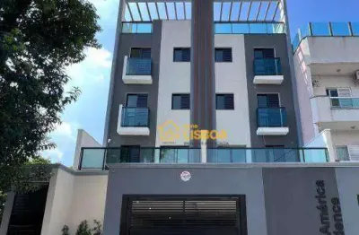 Apartamento com 2 dormitórios à venda, 60 m² por r$ 369.000,00 - vila américa - santo andré/sp