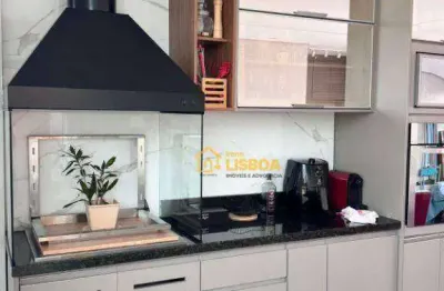 Cobertura à venda, 100 m² por r$ 549.000,00 - vila pires - santo andré/sp