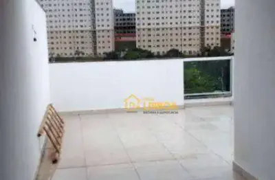 Cobertura à venda, 84 m² por r$ 300.000,00 - cidade são jorge - santo andré/sp