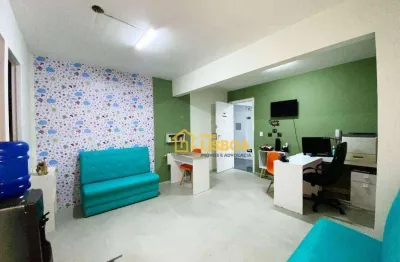 Sala à venda, 47 m² por r$ 179.000,00 - centro - santo andré/sp