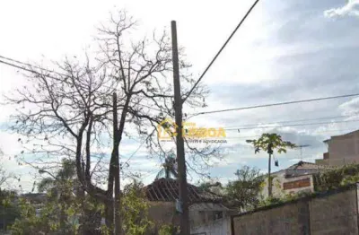Terreno à venda, 386 m² por r$ 640.000,00 - parque oratório - santo andré/sp