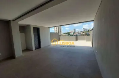 Cobertura à venda, 120 m² por r$ 848.000,00 - vila alzira - santo andré/sp