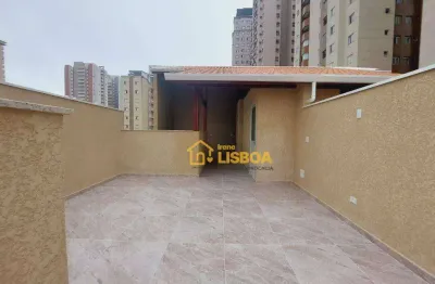Cobertura à venda, 96 m² por r$ 519.000,00 - vila pires - santo andré/sp