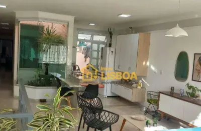 Sobrado à venda, 237 m² por r$ 1.325.000,00 - paraíso - santo andré/sp