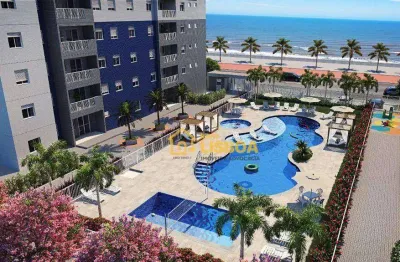 Apartamento com 2 dormitórios à venda, 47 m² por r$ 353.200,00 - vila atlântica - mongaguá/sp