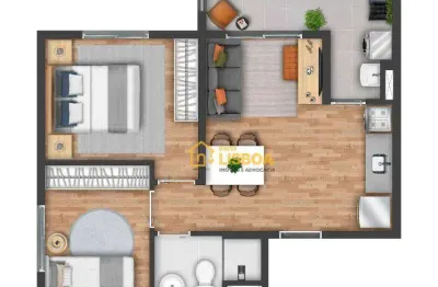 Apartamento com 2 dormitórios à venda, 42 m² por r$ 396.800,00 - chácara califórnia - são paulo/sp