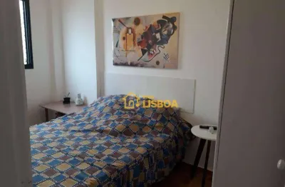 Apartamento com 1 dormitório à venda, 37 m² por r$ 200.000 - ocian - praia grande/sp