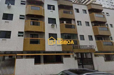 Apartamento com 2 dormitórios à venda por r$ 350.000,00 - aviação - praia grande/sp