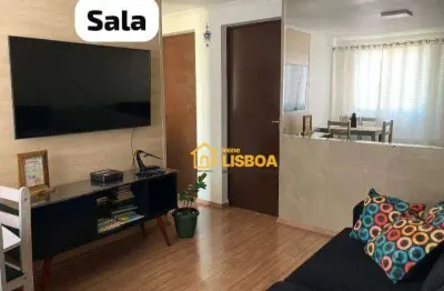 Apartamento, 45 m² - venda por r$ 109.000,00 ou aluguel por r$ 1.453,00/mês - parque são rafael - são paulo/sp