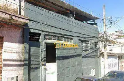 Imóvel para renda com 1 salão comercial + 4 casas à venda, 600 m² por r$ 750.000 - jardim marília - são paulo/sp
